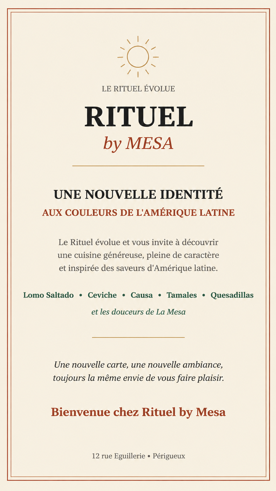Affiche élégante Rituel by Mesa Affiche élégante Rituel by Mesa